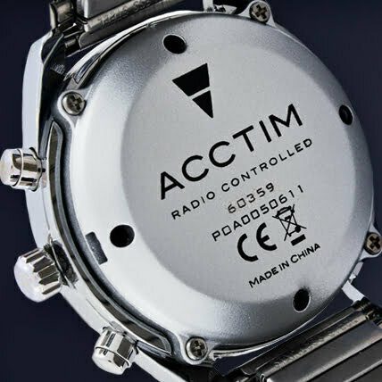 Acctim Radio Controlled Quartz Horloge Mouvement Kit Avec Mains courtes Arbre 79303 