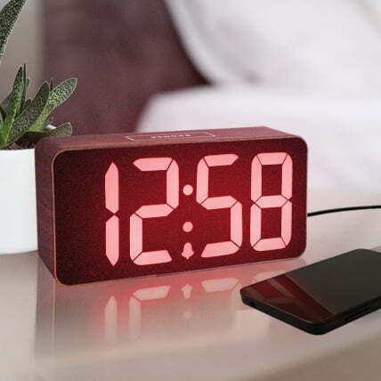 Acctim Alarm Clock 14677 Plastic 12 Months Warranty 
